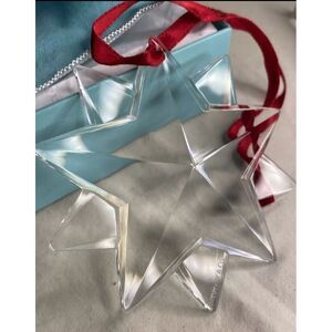 Tiffany & Co Ten Point‎ Star Christmas Ornament RARE